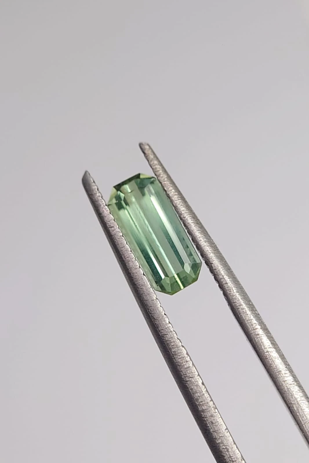 0.9ct Tourmaline Emerald Cut loose Gemstone From Nigeria — view 3